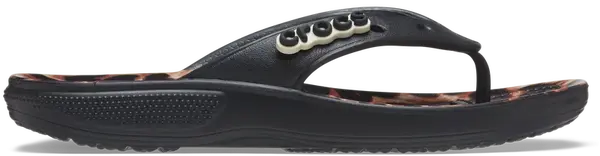 Dámské žabky crocs classic animal černá 36-37