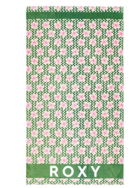 Roxy osuška Cold Water Printed Basil Party Waves Yw | Růžová | Velikost One Size | 100% bavlna