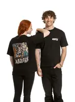 Meatfly unisex tričko Carter 30 Fly Black | Černá | Velikost L/XL | 100% bavlna