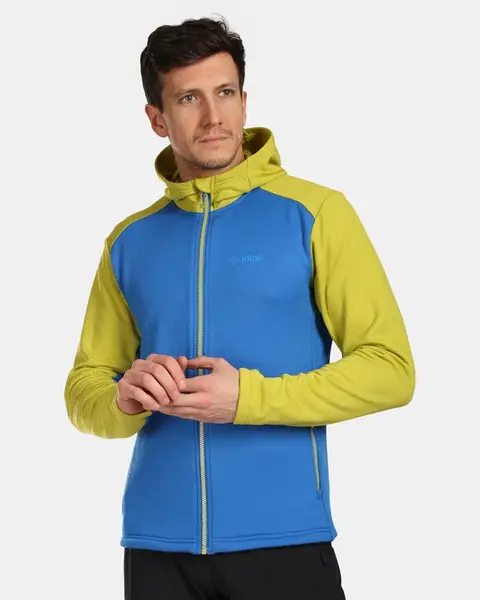 Pánská sportovní mikina s kapucí kilpi sevelen-m modrá 4xl