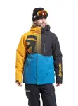Pánská snb & ski bunda meatfly shader žlutá/modrá xxl