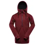 Pánská lyžařská softshellová bunda s membránou alpine pro jarg červená 3xl