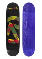 Meatfly skateboardová deska Netto Medium A - Black Rasta | Černá | Velikost skate 8,1"
