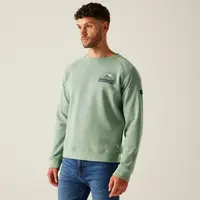 Pánská mikina regatta nithsdale světle zelená m