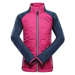 Dětská mikina s merino výplní alpine pro jorwo 2 růžová 164-170