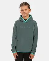 Chlapecká fleecová mikina s kapucí kilpi flond-jb zelená 152