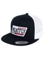 Meatfly kšiltovka Thunderbolt Trucker Racing Black/White | Černá | Velikost One Size