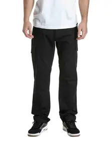 Meatfly pánské kalhoty Remy Black | Černá | Velikost 38