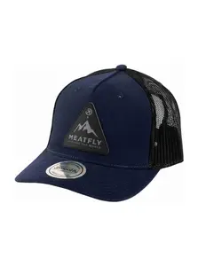 Meatfly kšiltovka Hawkye Trucker Navy Blue Peak | Modrá | Velikost One Size