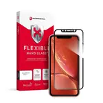 Forcell Flexible Nano Glass 5D Hybridní sklo, iPhone XR / 11, černé