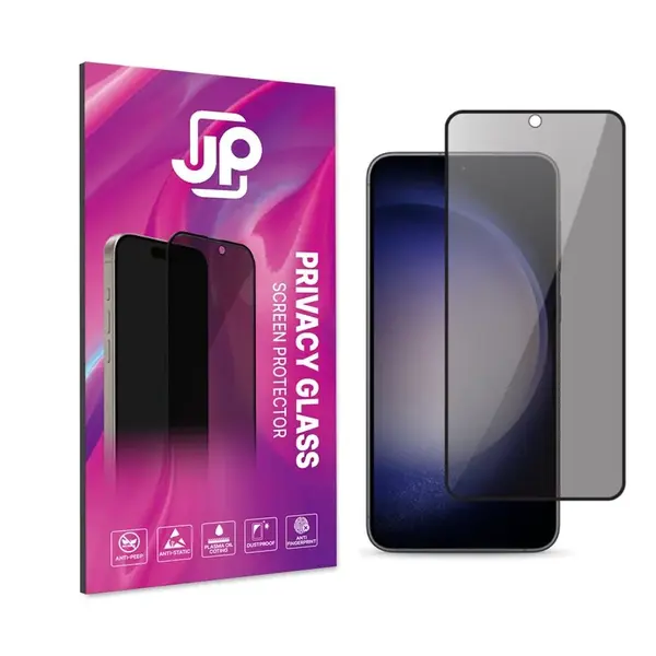 JP Privacy Tvrzené sklo, Samsung Galaxy S23 Plus, černé