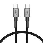 Tech-Protect UltraBoost DNA kabel USB-C, PD60W/3A, 0,25m, šedý