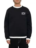 Volcom pánská mikina Skate Vitals G Taylor Crew Black | Černá | Velikost M