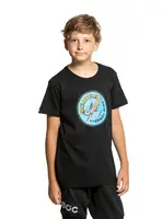 Meatfly dětské tričko Eternal Black | Černá | Velikost 158 | 100% bavlna