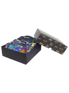 Meatfly pánské boxerky Agostino Cosmo Gift Pack | Modrá | Velikost S