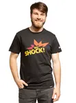 Meatfly tričko Big Shock Black | Černá | Velikost S | 100% bavlna