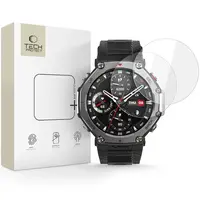 Tech-Protect Tvrzené sklo Glass Fit+, Amazfit T-Rex 3 Pro 48 mm, 2 kusy