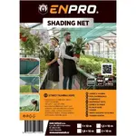 Tkanina stínící HDPE, 150 g/m2, UV stabilní, 1,8 x 10 m, antracit, ENPRO