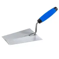 Lžíce ocel, 180 x 120 x 80 mm, gumová rukojeť, KUBALA