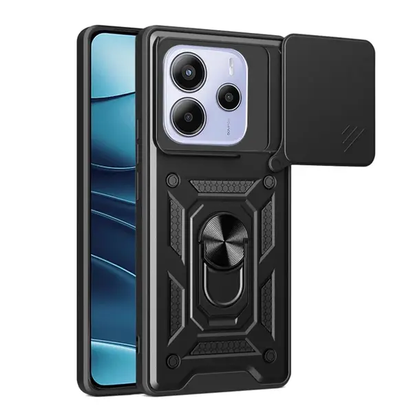 Techsuit CamShield, Xiaomi Redmi Note 14 5G, černý