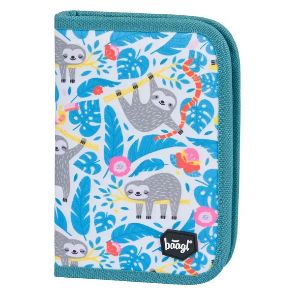 Školní penál jednopatrový Lenochod