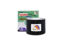 Temtex kinesio tape Tourmaline, černá tejpovací páska 5cm x 5m