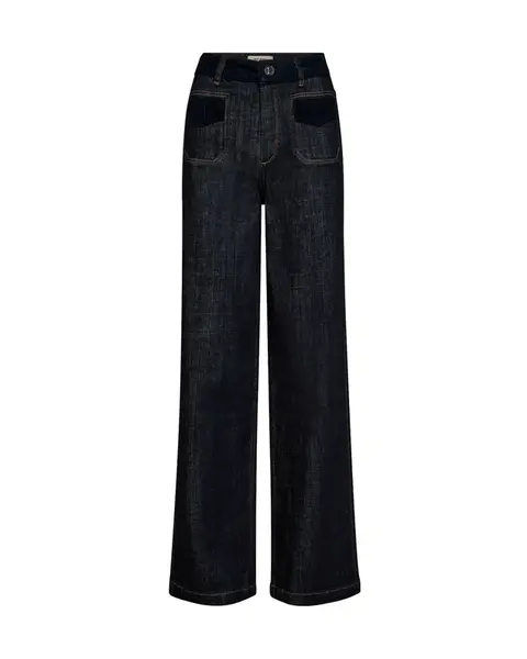 MOS MOSH Džínsy 'MMColette Daw'  tmavomodrá