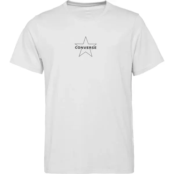 Converse CLASSIC Unisex tričko, béžová, veľkosť