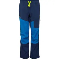 Lewro DIEDE Chlapčenské softshellové nohavice, tmavo modrá, veľkosť 140-146