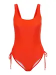 LSCN by LASCANA Jednodielne plavky 'Gina'  oranžovo červená