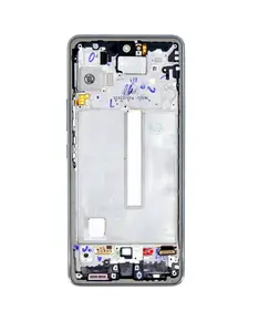 LCD + dotyk + přední kryt pro Samsung Galaxy A53 5G, awesome black ( Service pack )