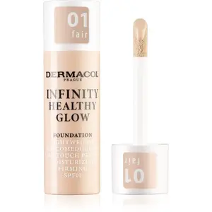 Dermacol Infinity Healthy Glow tekutý make-up SPF 10 odtieň 01 Fair 20 g