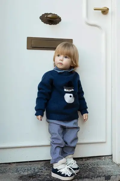 Detské bavlnené nohavičky Donsje Teijs Trousers