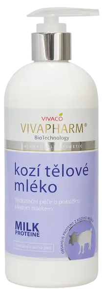 VIVAPHARM kozí tělové mléko 400ml