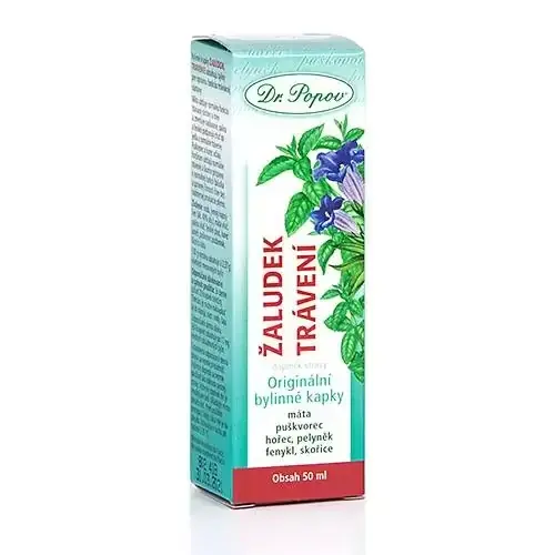 Dr.Popov Kapky bylinné Žaludek-Trávení 50ml