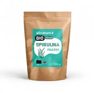 Allnature Spirulina prášek BIO 100g