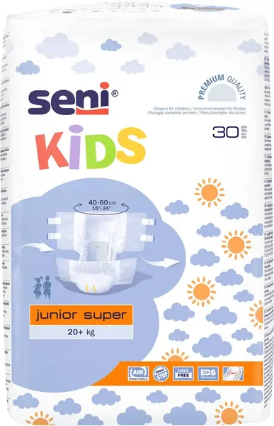 Seni Kids Junior Super plenko.kalhotky 20+kg 30ks