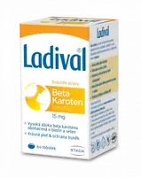 Ladival Beta Karoten 15mg tob.60