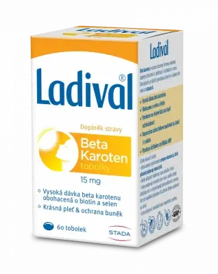 Ladival Beta Karoten 15mg tob.60