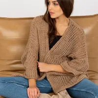 Sweater-TW-SW-BI-M2202.29X-dark beige