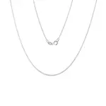 Retiazka rolo 30 z bieleho zlata v dĺžke 42 cm KLENOTA