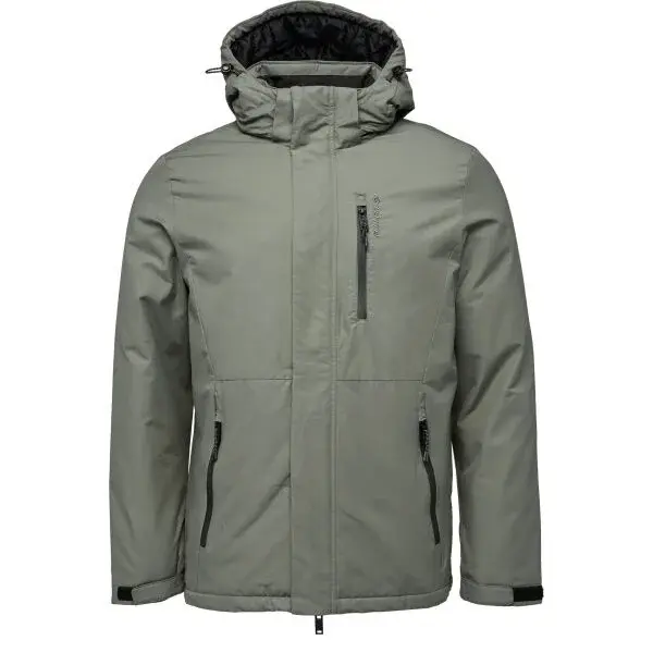 Lotto HOFER Pánská zimní bunda, tmavě zelená, velikost XXL