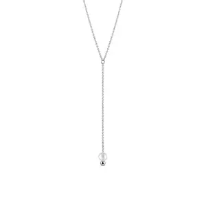 Originální zlatý náhrdelník s perlou KLENOTA