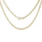 Dámský řetízek typu pancer ze žlutého zlata KLENOTA