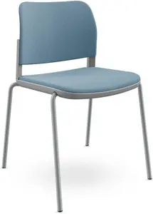 LD SEATING Konferenční židle DUO,DU-03-N2, šedá kostra, celočalouněná