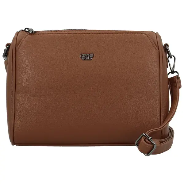 Dámská crossbody kabelka coffee - Coveri Marija