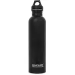 REGATTA OUTDOORS STAINLESS STEEL BOTTLE 1L Nerezová láhev, černá, velikost