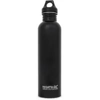 REGATTA OUTDOORS STAINLESS STEEL BOTTLE 1L Nerezová láhev, černá, velikost