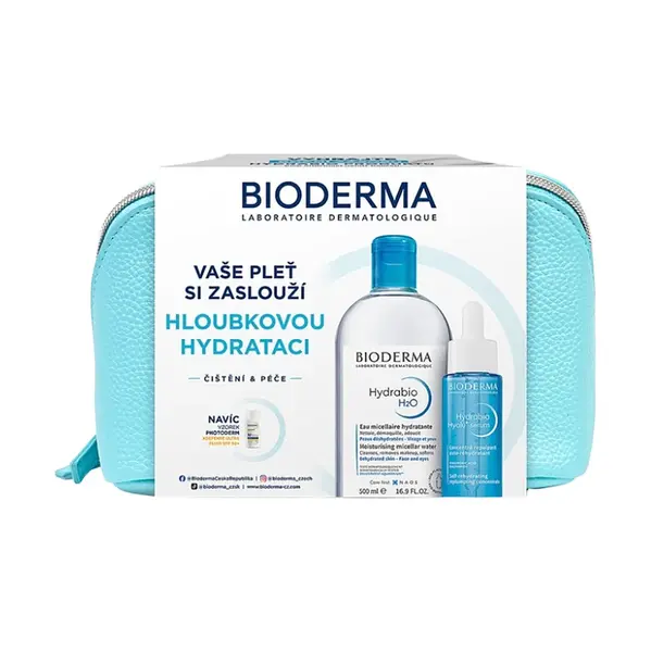 BIODERMA Hydrabio Dárkové balení pro dehydrovanou pleť a vrásky