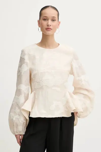 Halenka Stine Goya dámská, béžová barva, SG-AW25-T109-2442